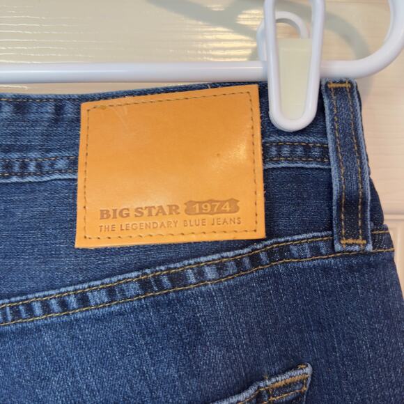 NWT Big Star Men’s B-Type III Easy Denim Jeans Size 31x34 Straight Leg Blue - Picture 4 of 8